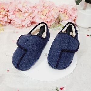 Longbay Women's Furry Memory Foam Diabetic Slippers Comfy Cozy Arthritis Edema